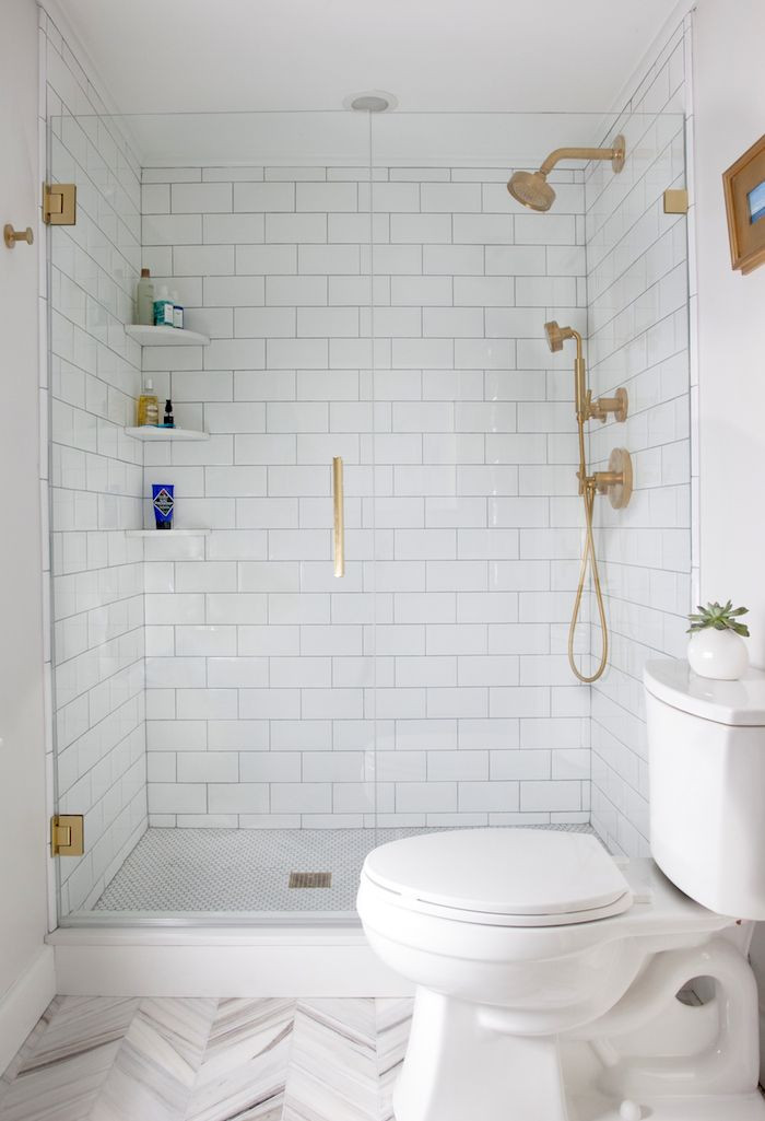 Subway Tile Bathroom Shower
 Gorgeous Variations on Laying Subway Tile
