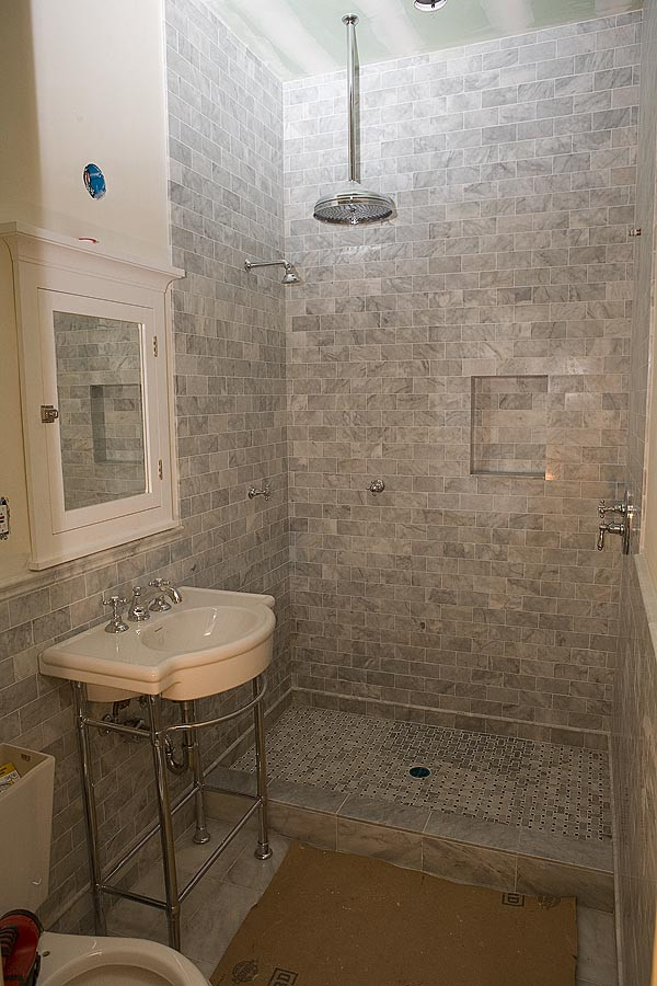 Subway Tile Bathroom
 Marble Subway Tile Shower fering the Sense of Elegance