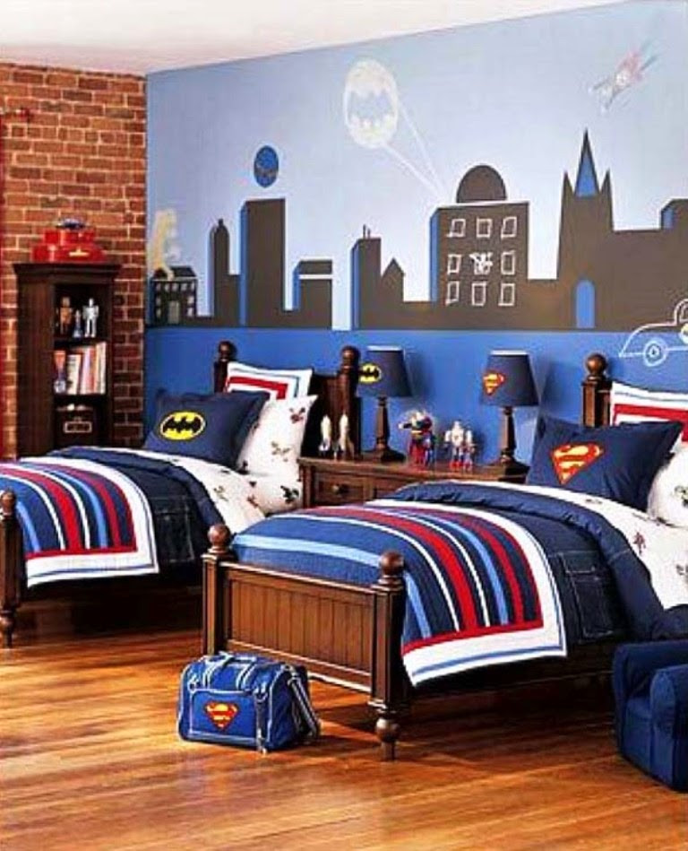 Superheroes Bedroom Decor
 Themed Kids Bedroom Design Superhero NUNUDESIGN