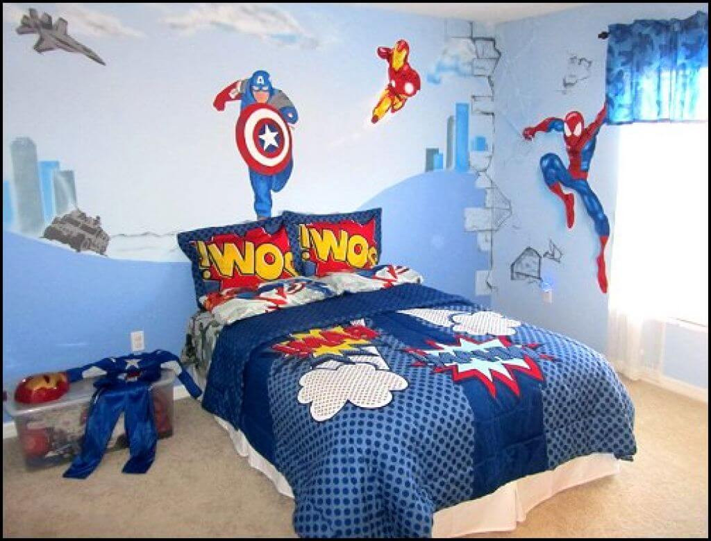 Superheroes Bedroom Decor
 20 Best Superhero Bedroom Theme For Your Children