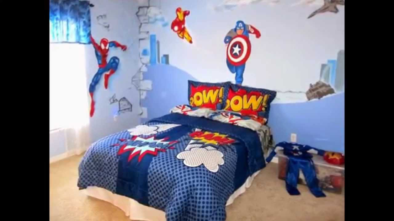 Superheroes Bedroom Decor
 Superhero bedroom ideas