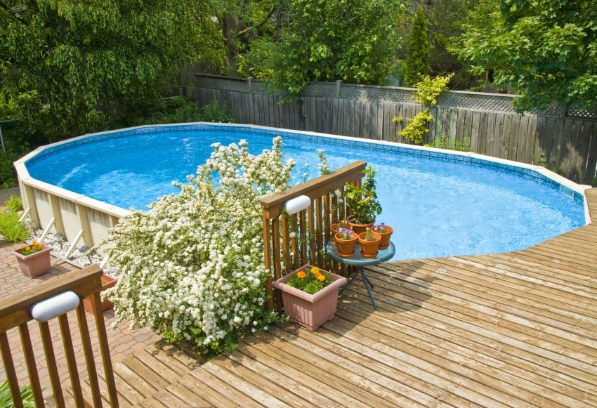 Swimming Pool Above Ground
 15 Swimming Pool Ideas for Backyard Types and Cost