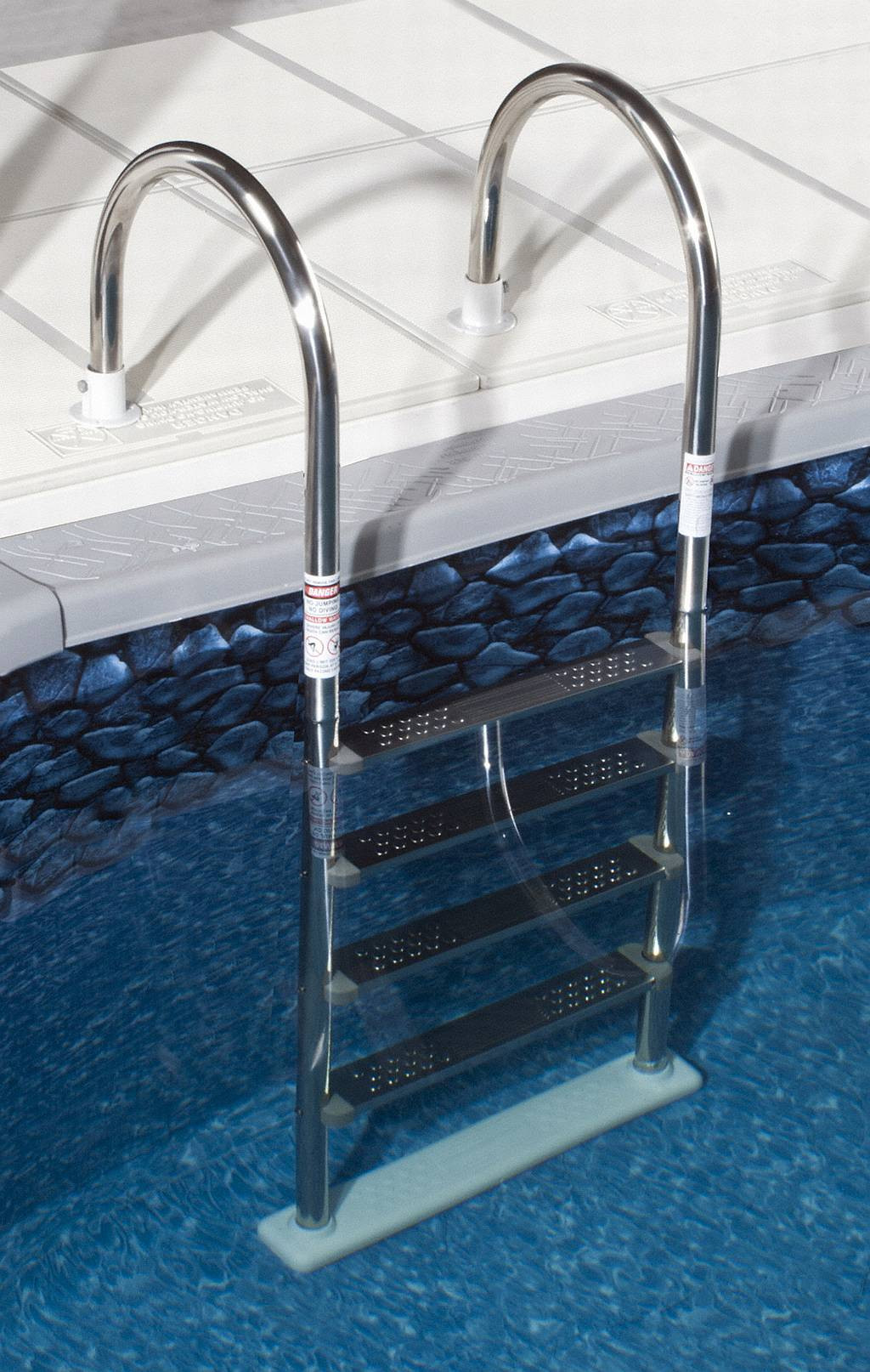 Swimming Pool Stairs Above Ground
 Ground Super Stainless Steel In Pool Ladder NE1145