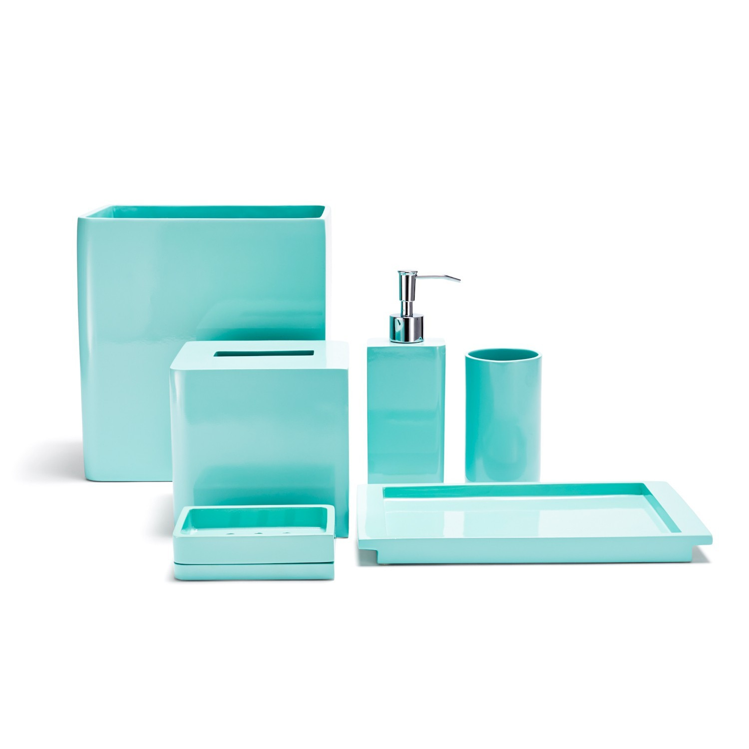 Teal Bathroom Decor
 Awesome Teal Bathroom Accessories Sets Architecture Home