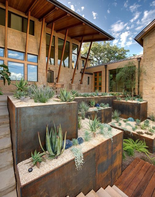 Terrace Landscape Australia
 50 Modern Front Yard Designs and Ideas — RenoGuide