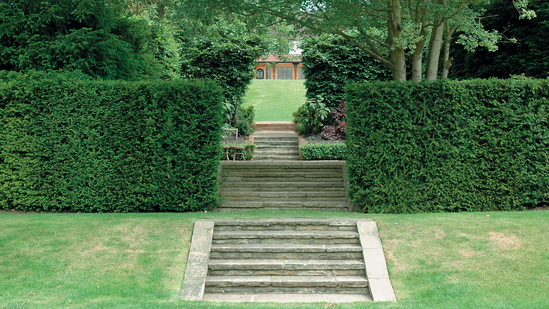 Terrace Landscape Design
 Terraced Garden Steps Randle Siddeley