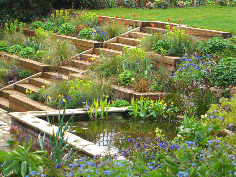 Terrace Landscape Design
 Hillside Terrace Gardens – How To Build A Terrace Garden