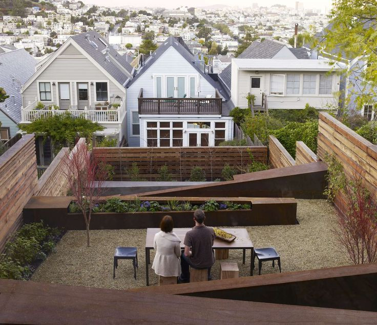 Terrace Landscape Fence
 207 best Small modern garden concepts images on Pinterest