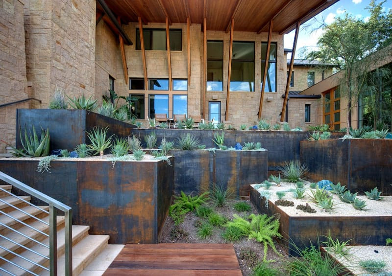 Terrace Landscape House
 How To Turn A Steep Backyard Into A Terraced Garden