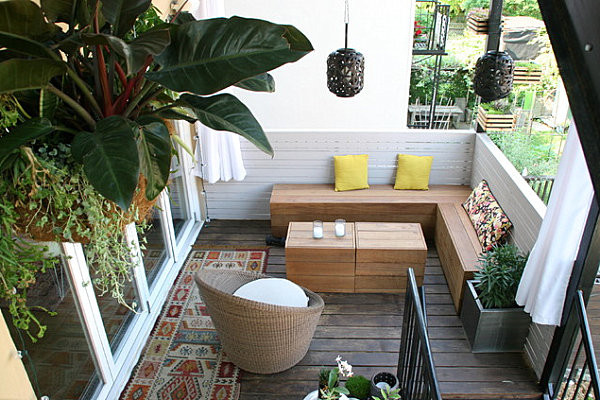 Terrace Landscape Tropical
 Balcony Gardens Prove No Space Is Too Small For Plants