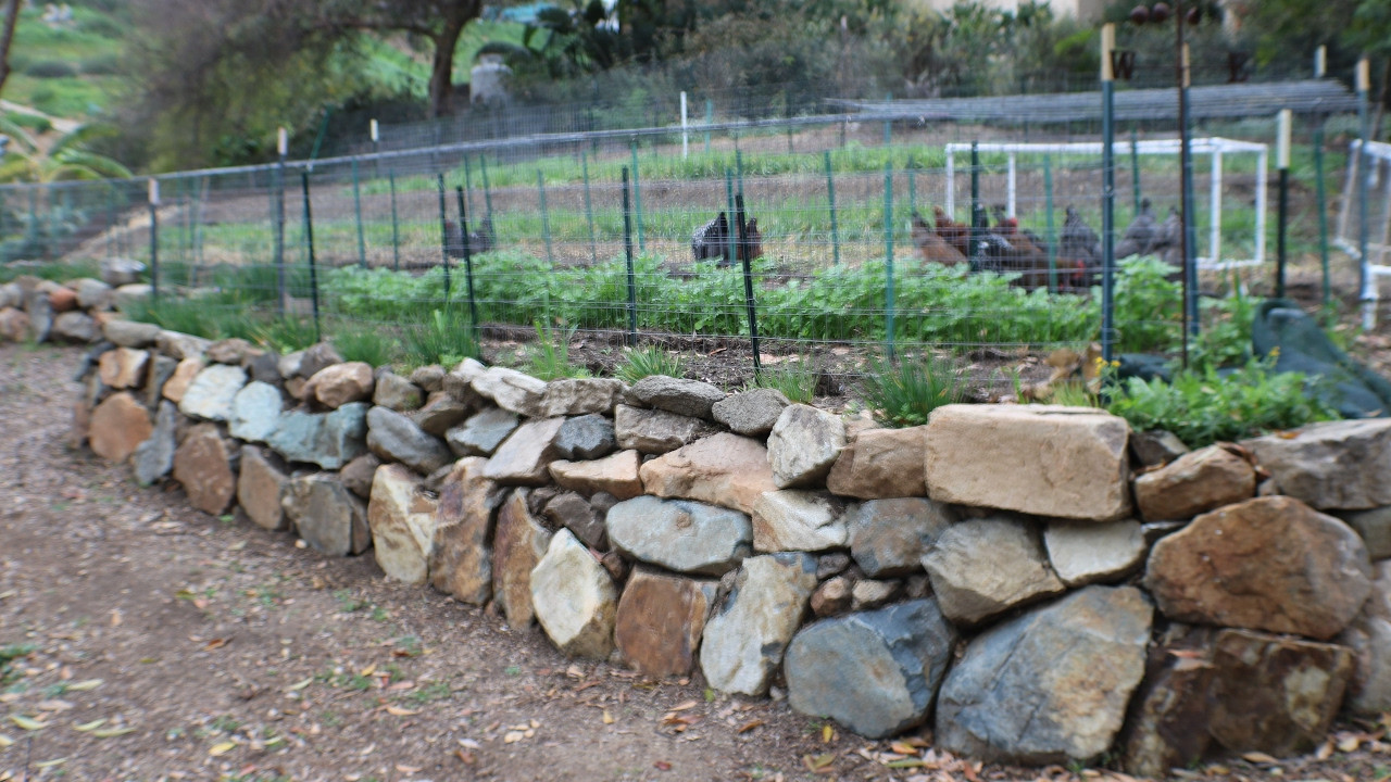 Terrace Landscape With Boulders
 Gardening on Terraces Why I built onto not into the