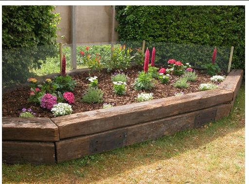 Terrace Landscape With Railroad Ties
 1000 ideas about Railroad Ties Landscaping on Pinterest