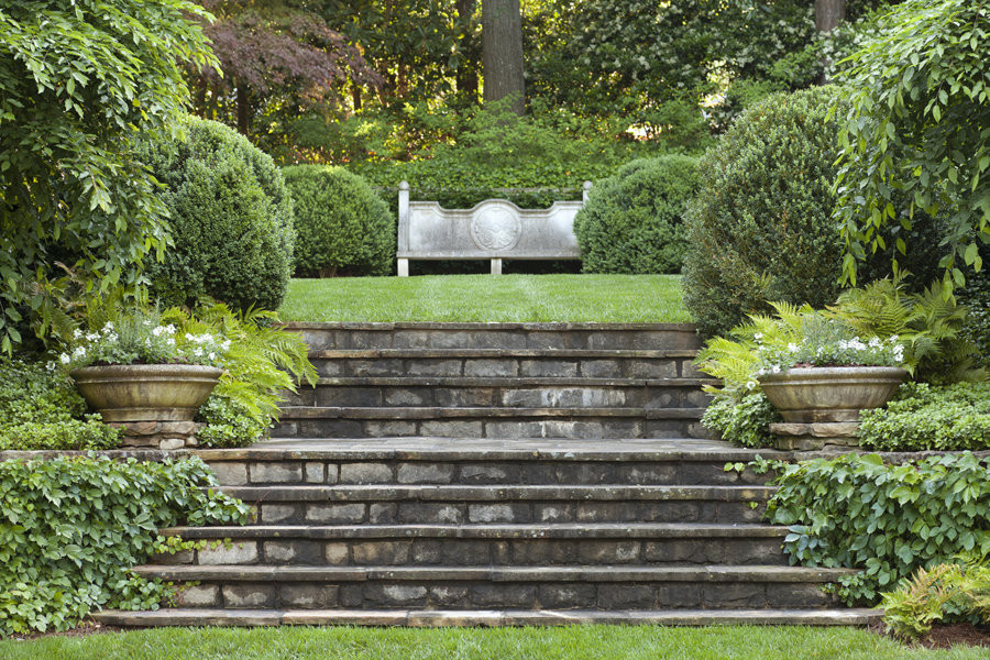 Terrace Landscape With Stairs
 Landscape Ideas Grade Changes Terraces and Steps