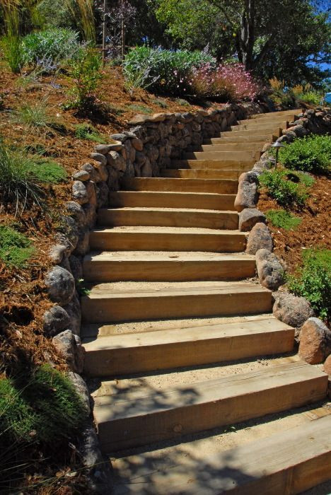 Terrace Landscape With Stairs
 hillside stair case layout Google Search