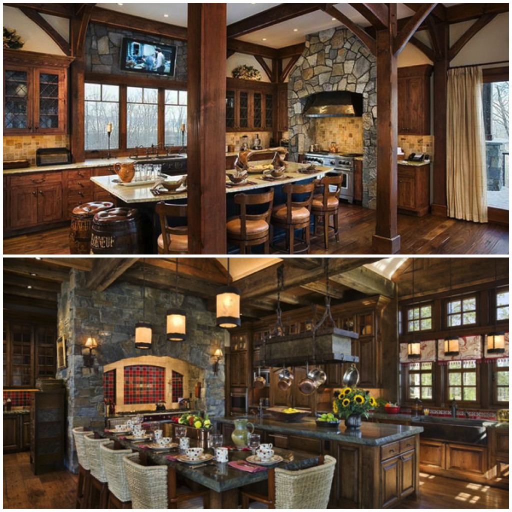 The Rustic Kitchen
 Cozy Rustic Kitchens Worthy of a Mountain Lodge