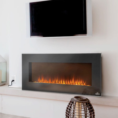 Thin Electric Fireplace
 Napoleon 42 in Electric Fireplace Insert Fireplace