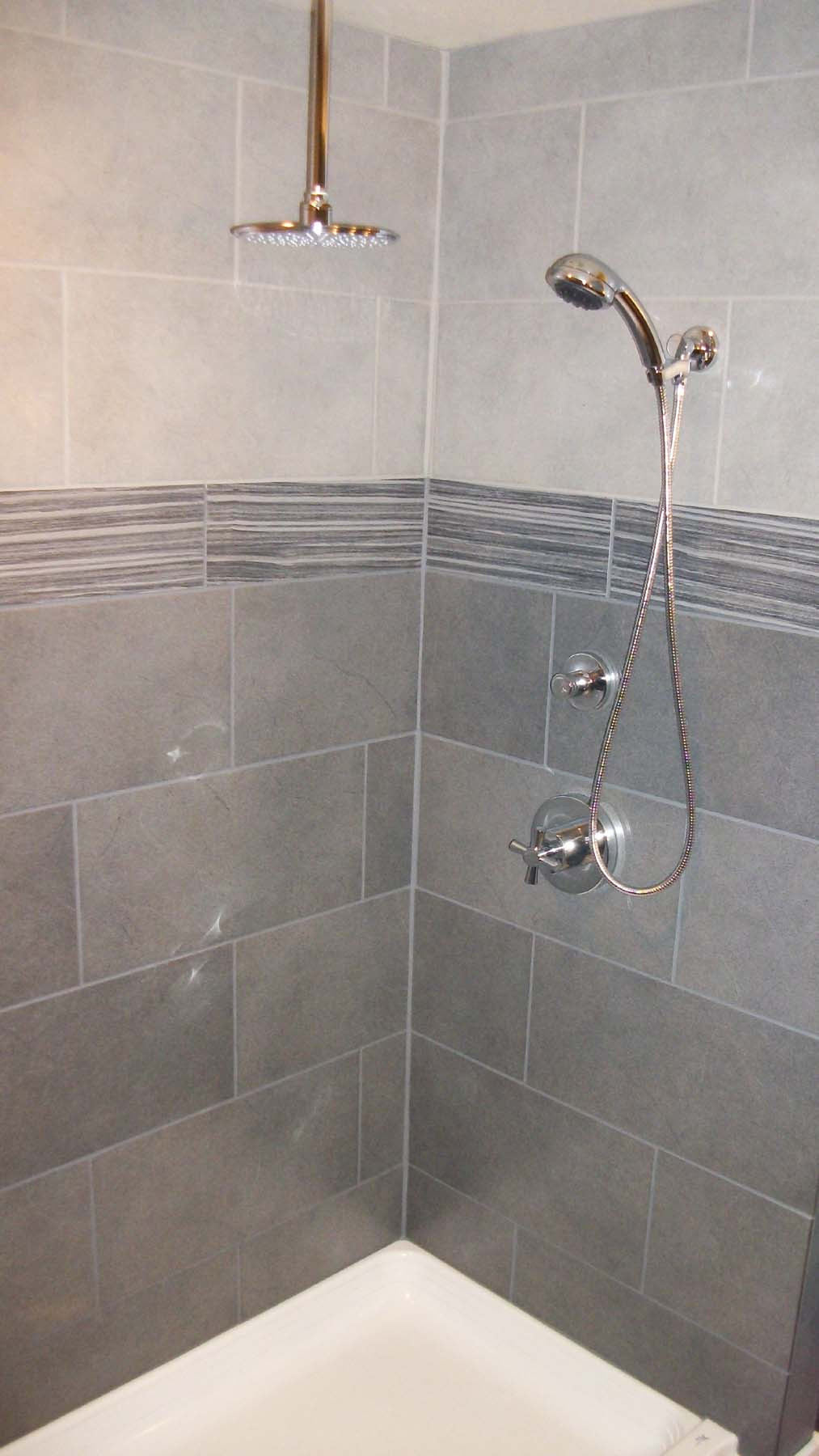 Tile Bathroom Showers
 Wonderful shower tile and beautiful lavs
