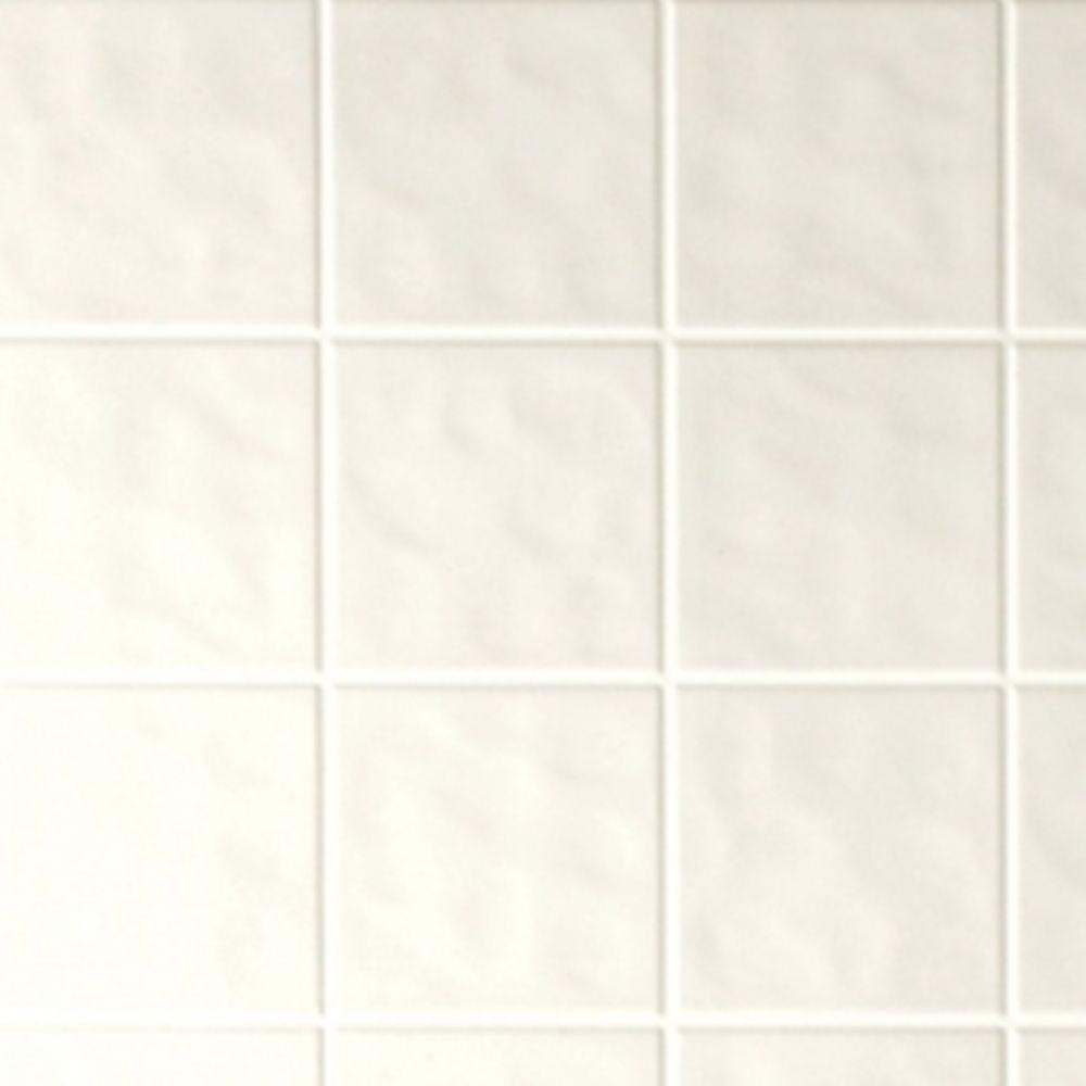 Tile Board For Bathrooms
 Unbranded 1 8 in x 4 ft x 8 ft Tone White Tile Board