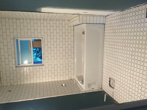 Tile Over Drywall Bathroom
 Need help on how to finish my tile shower tile not flush