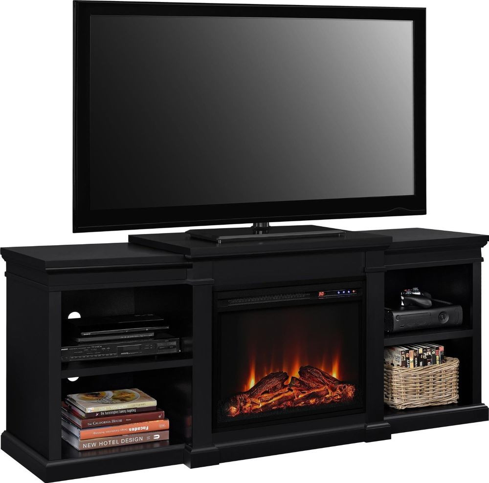 Tv Electric Fireplace
 Electric Fireplace TV Stands Fireplaces Home Living Room