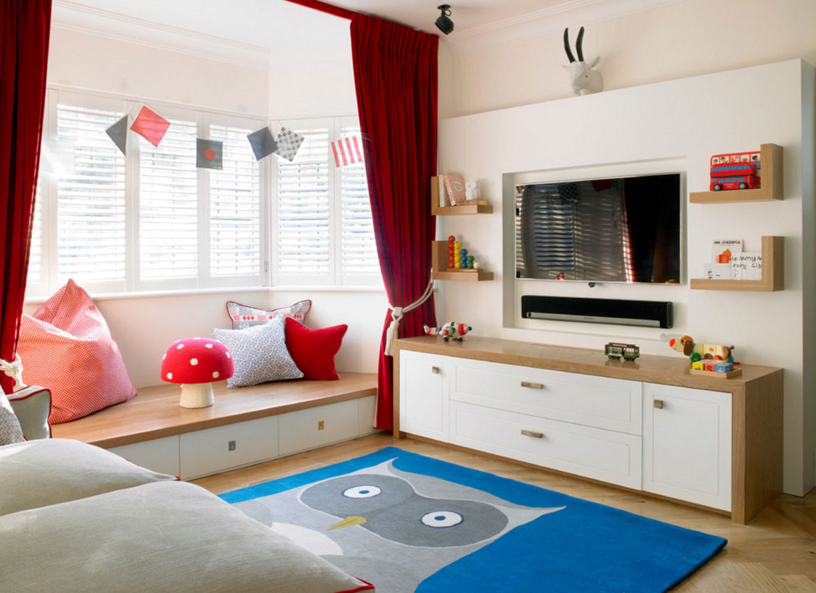 Tv In Kids Room
 25 TV Wall Mount Ideas for Your Viewing Pleasure