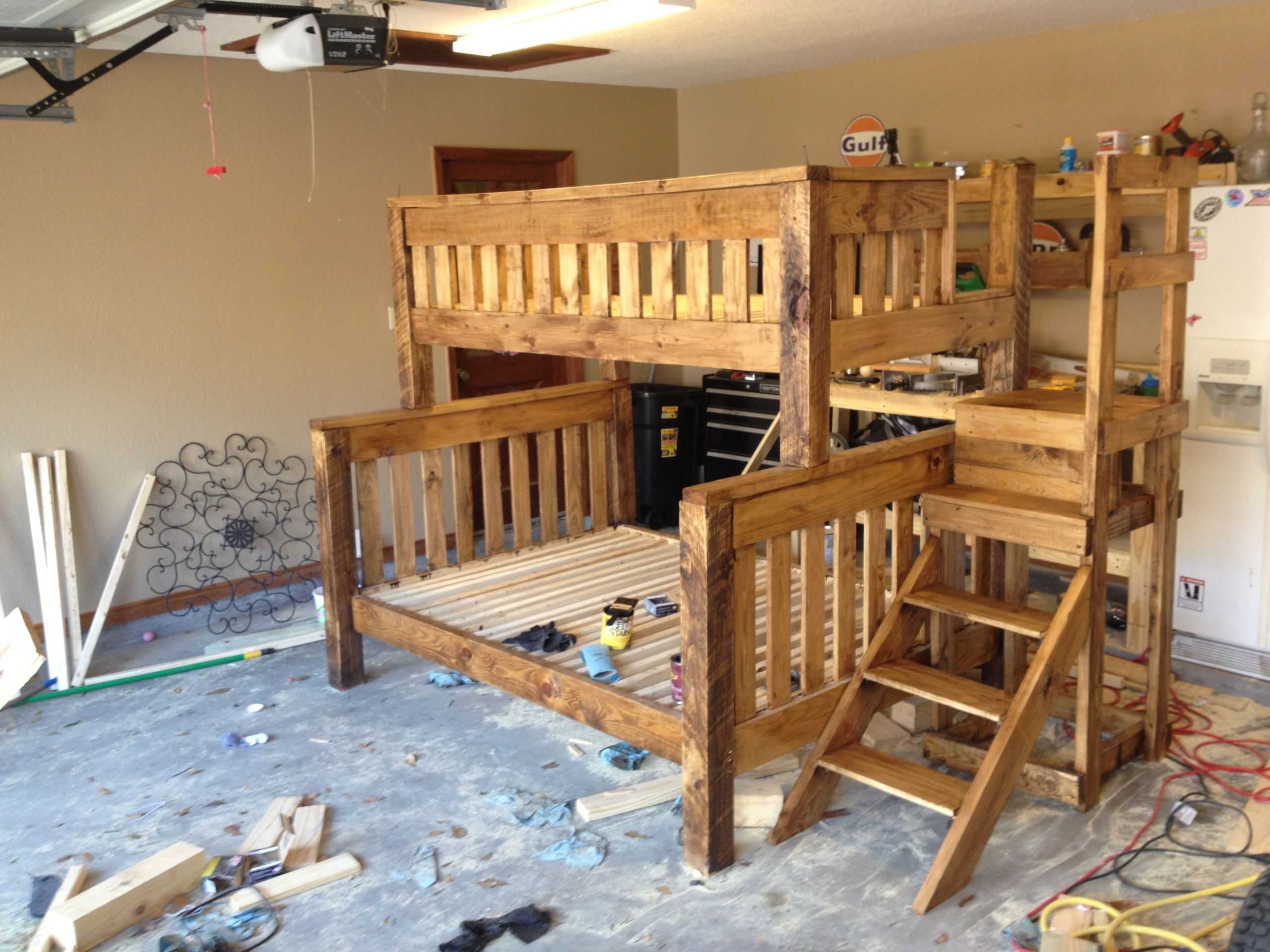 Twin Bed DIY Plans
 Twin Over Full Bunk Bed Plans Designs bed