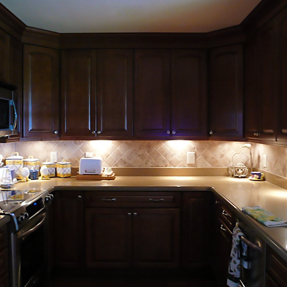 Under Cabinet Lighting For Kitchen
 Kitchen Under Counter LED Puck Lights Warm White 3000K