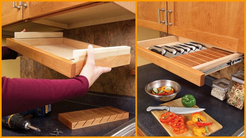 Under Cabinet Organizers Kitchen
 Easy DIY Kitchen Storage Ideas – The Owner Builder Network