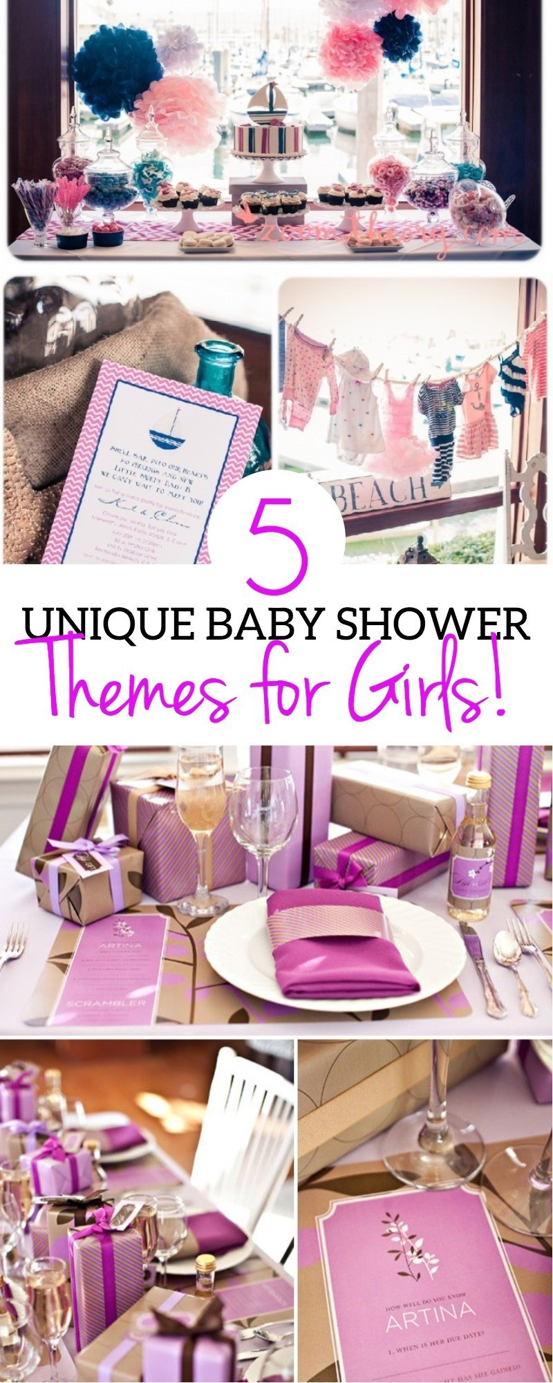 Unique Baby Shower Decor
 5 Unique Baby Shower Ideas For Girls We Love These Cute