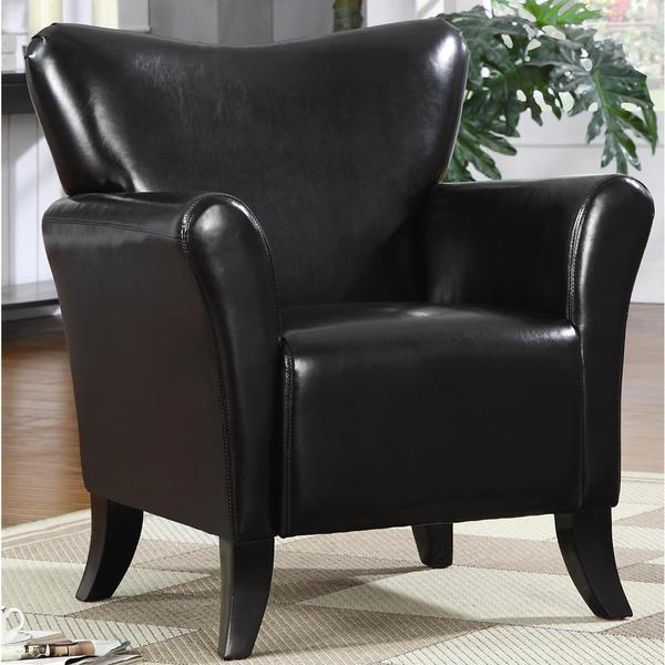 Upholstered Living Room Chairs
 Shop Contemporary Living Room Black Upholstered Accent