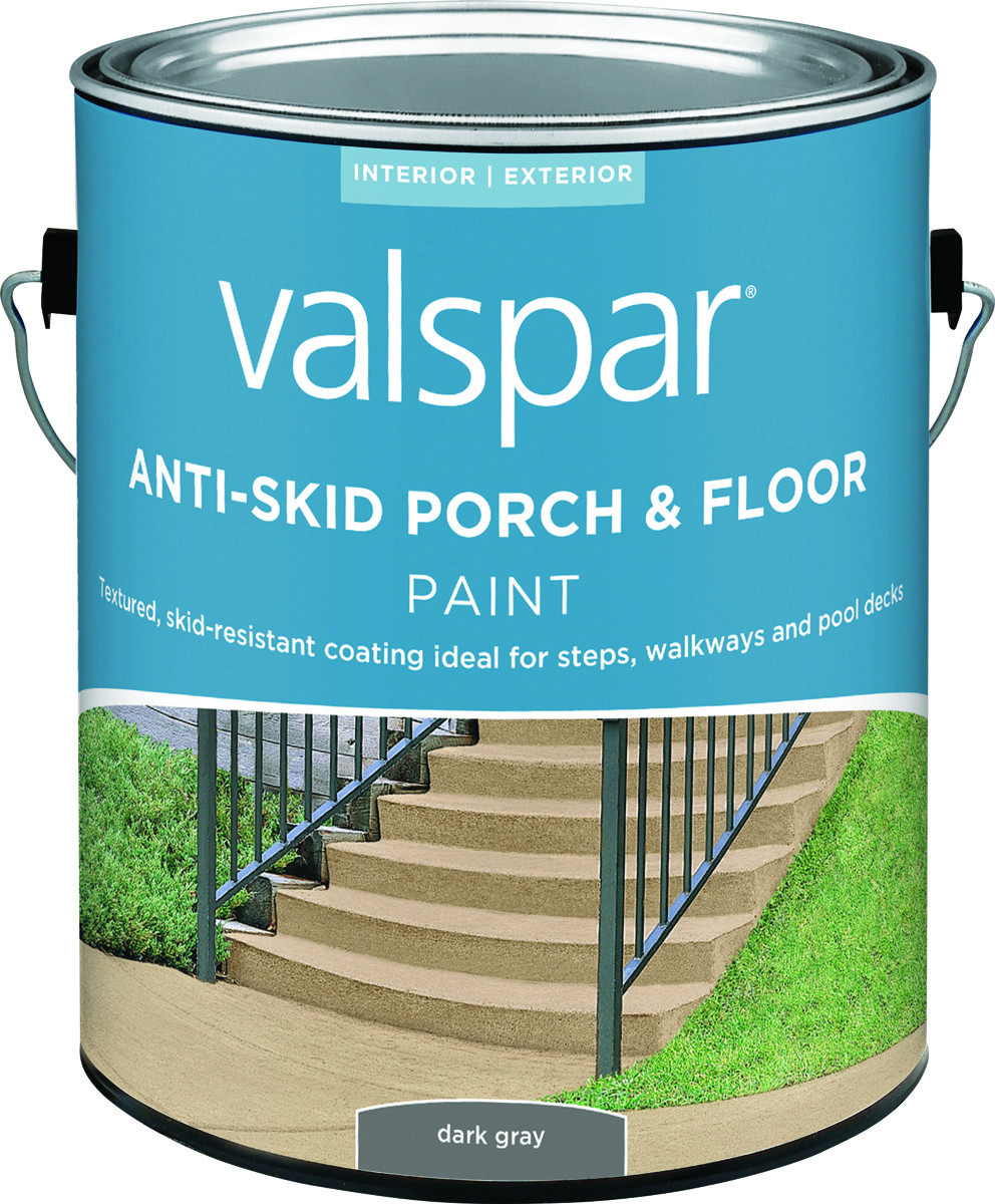 Valspar Deck Paint
 Valspar 024 007 Anti Skid Porch & Floor Paint Dark