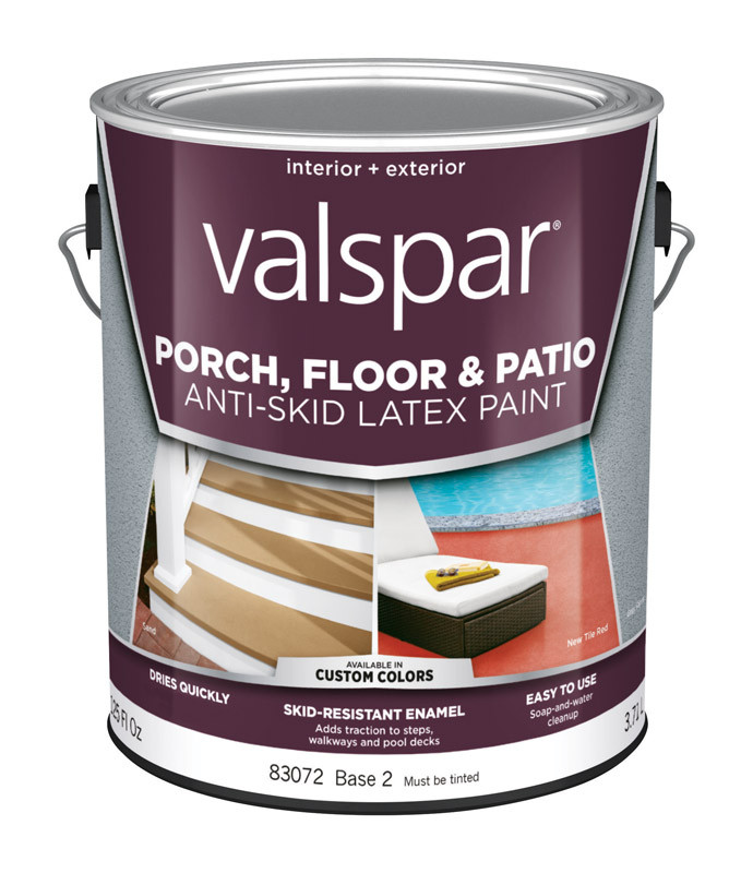 Valspar Deck Paint
 Valspar Anti Skid Interior Exterior Latex Porch & Floor