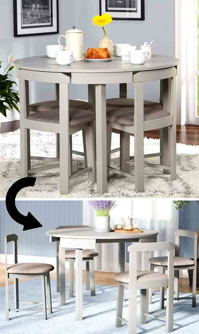 Very Small Kitchen Table
 Clever Furniture For Small Spaces