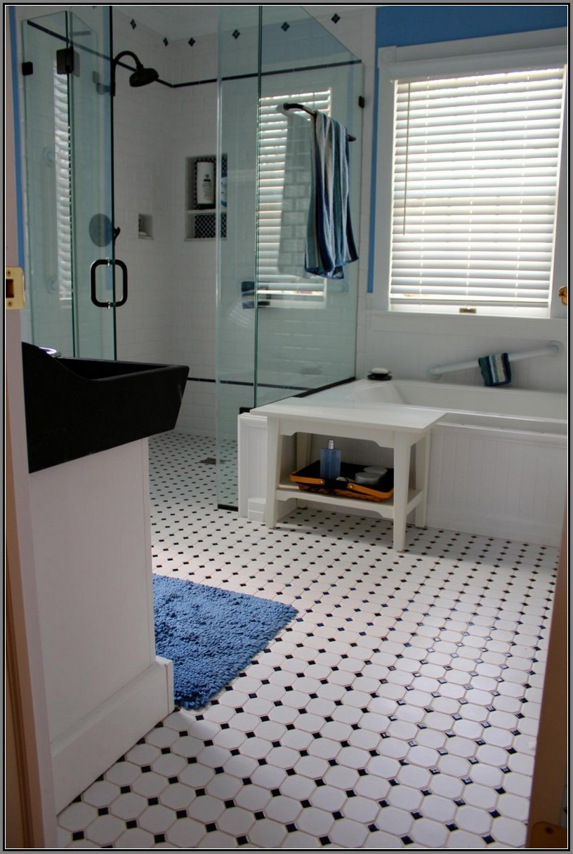 Vintage Bathroom Floor Tile
 36 nice ideas and pictures of vintage bathroom tile design