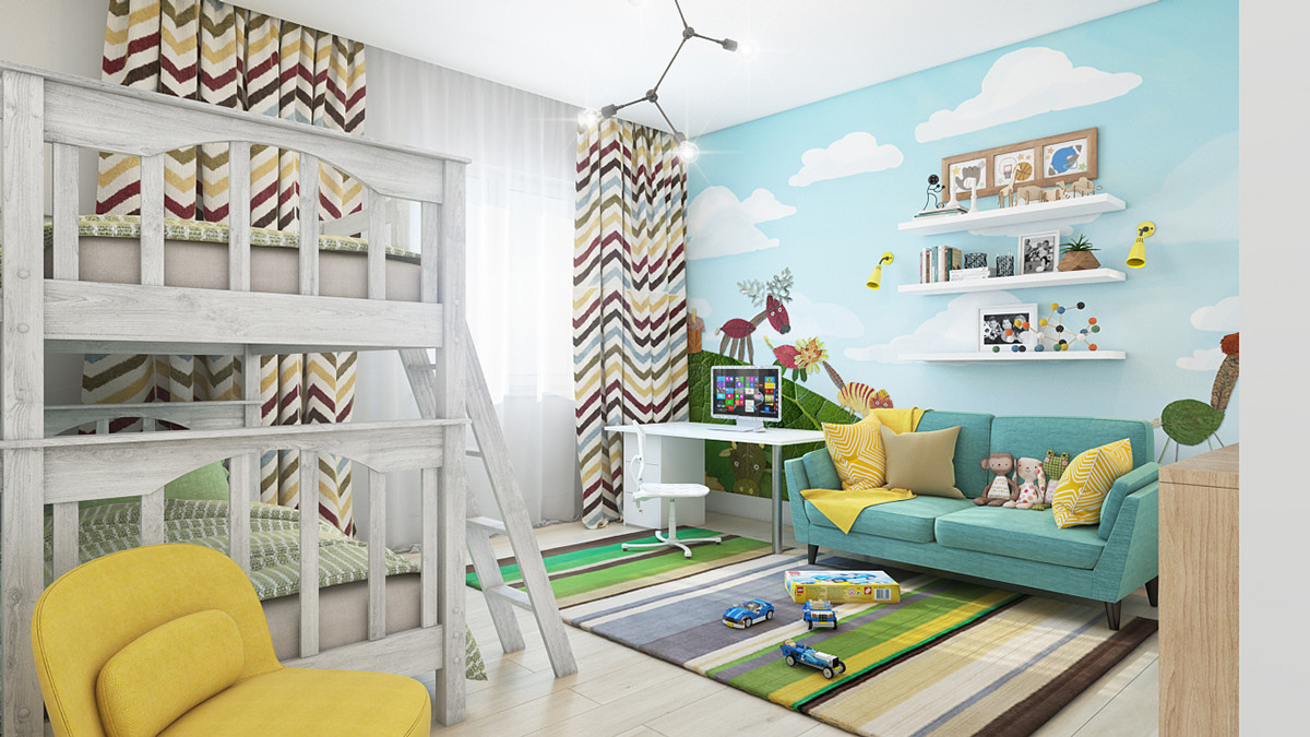 Wall Art Kids Rooms
 Clever Kids Room Wall Decor Ideas & Inspiration