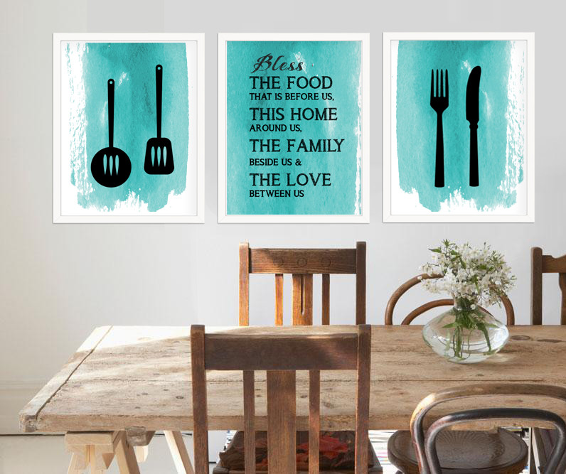 Wall Art Kitchen
 printable art for kitchen kitchen decor idea ID02