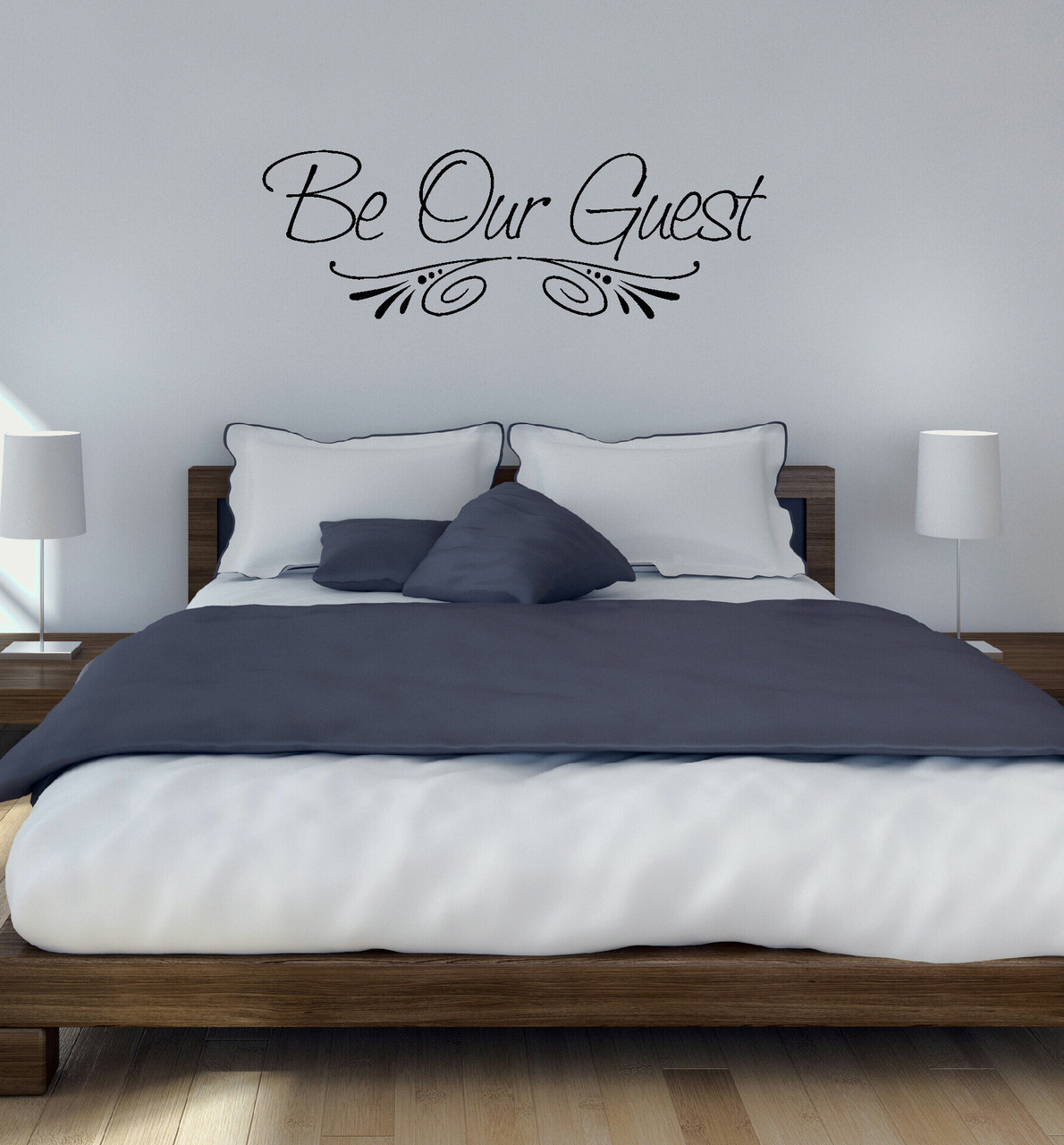 Wall Decal Quotes For Bedroom
 Be Our Guest Wall Decal Sticker for Home Decor