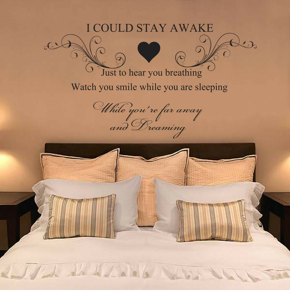 Wall Decal Quotes For Bedroom
 AEROSMITH BREATHING Quote Vinyl Wall Art Sticker Decal