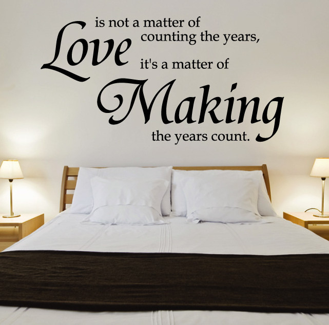 Wall Decal Quotes For Bedroom
 BEDROOM QUOTES FOR WALLS image quotes at relatably