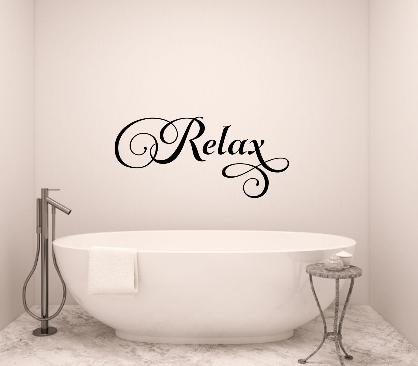 Wall Decals For Bathroom
 Relax Wall Decal Bathroom Wall Decal Bathroom Vinyl Decal