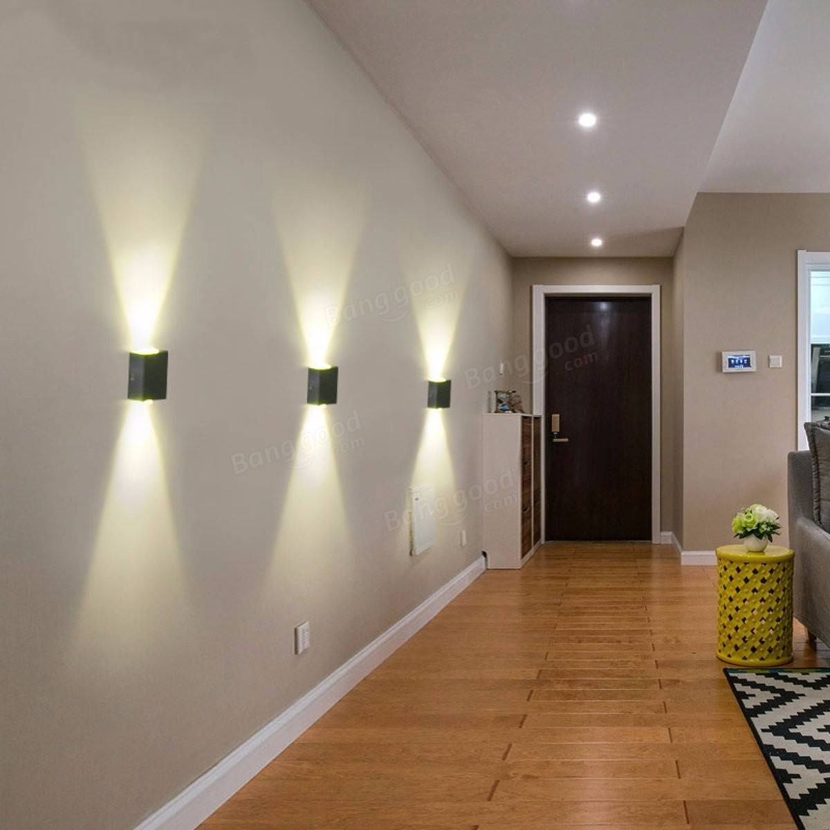 Wall Lights Bedroom
 Aluminum 2W Modern LED Wall Light Up Down Sconce Lighting