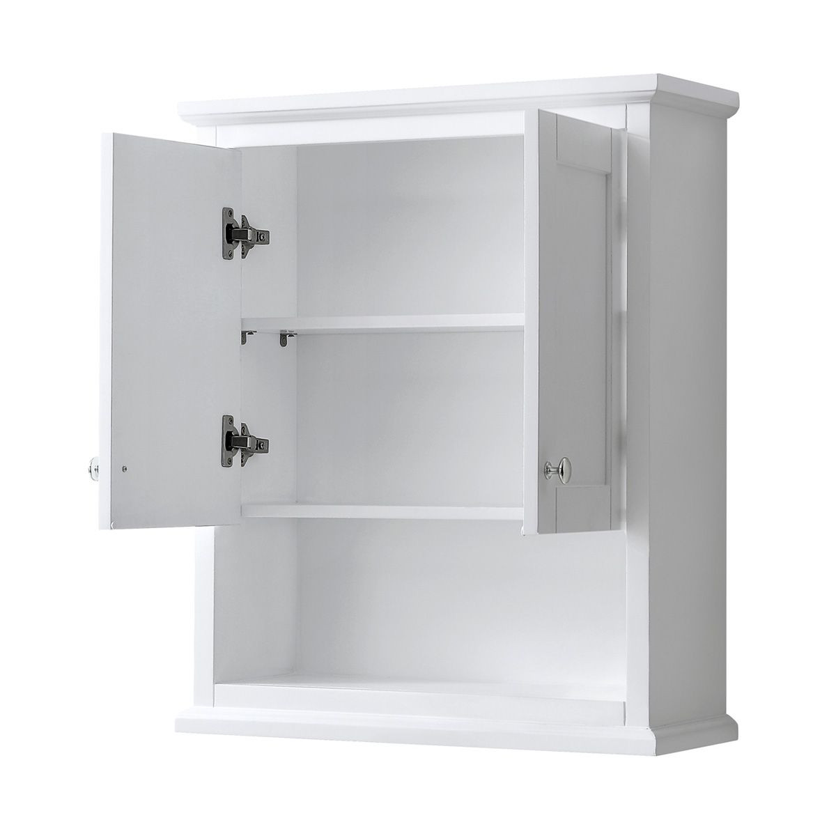 Wall Mounted Bathroom Storage
 Wall Mounted Bathroom Storage Cabinet in White