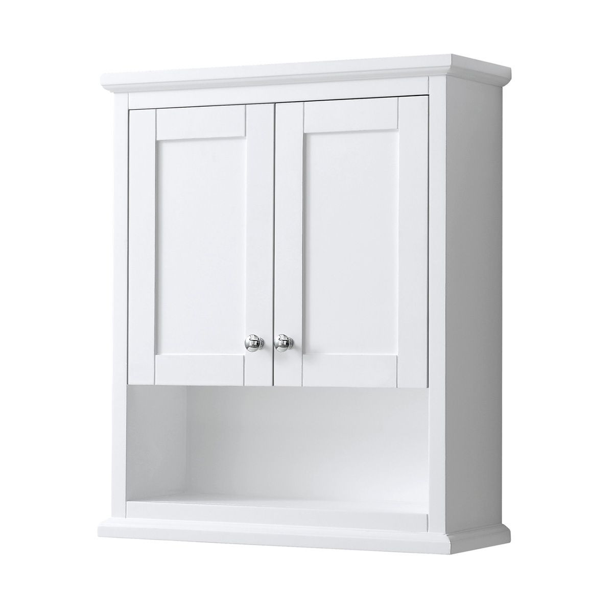 Wall Mounted Bathroom Storage
 Wall Mounted Bathroom Storage Cabinet in White