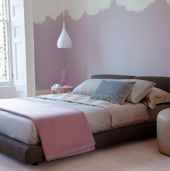 Wall Painting Designs For Bedroom
 Two Color Wall Painting Ideas for Beautiful Bedroom Decorating
