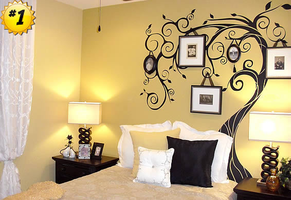 Wall Painting Designs For Bedroom
 Decorative Bedroom Paint Ideas