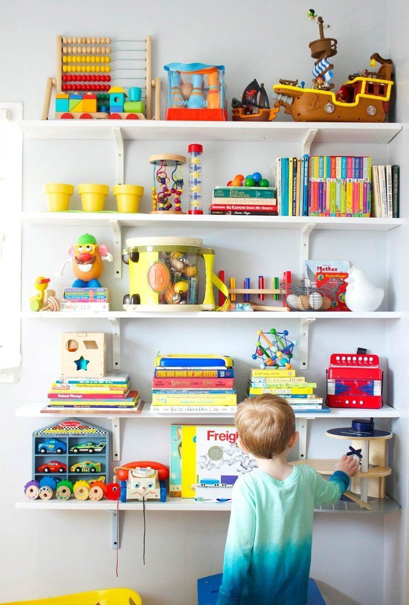 Wall Shelves For Kids Rooms
 Sam & Lars’ Happy Hand Me Down Room