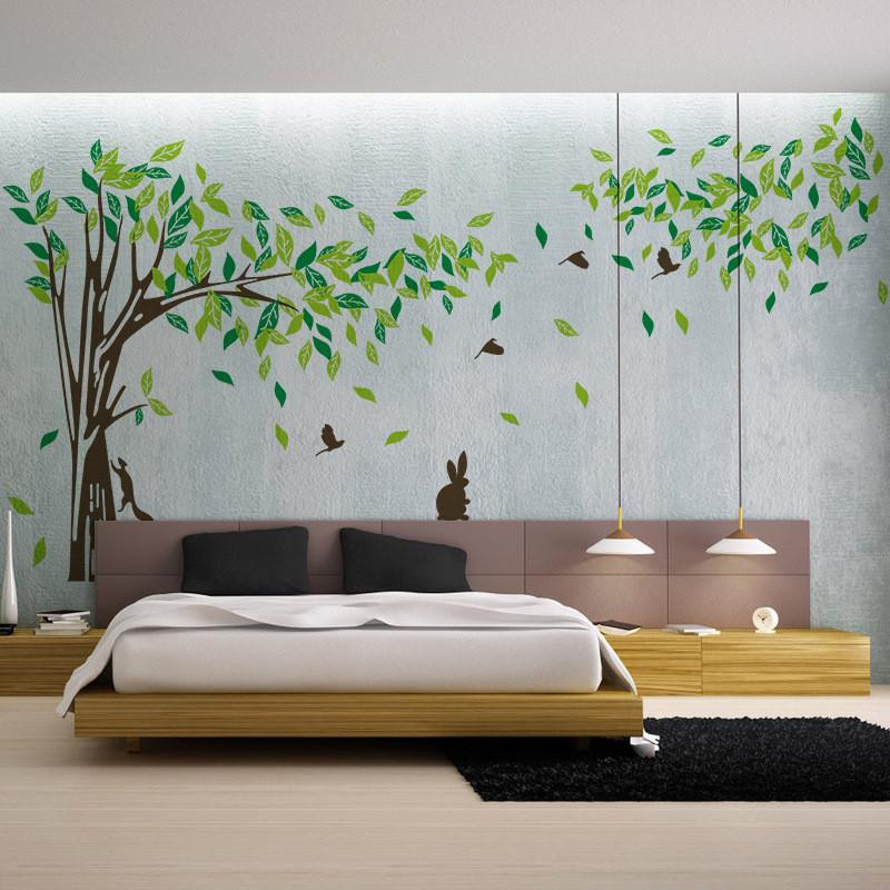 Wall Stickers For Bedroom
 Living room Wall decals Bedroom wall sticker TV background
