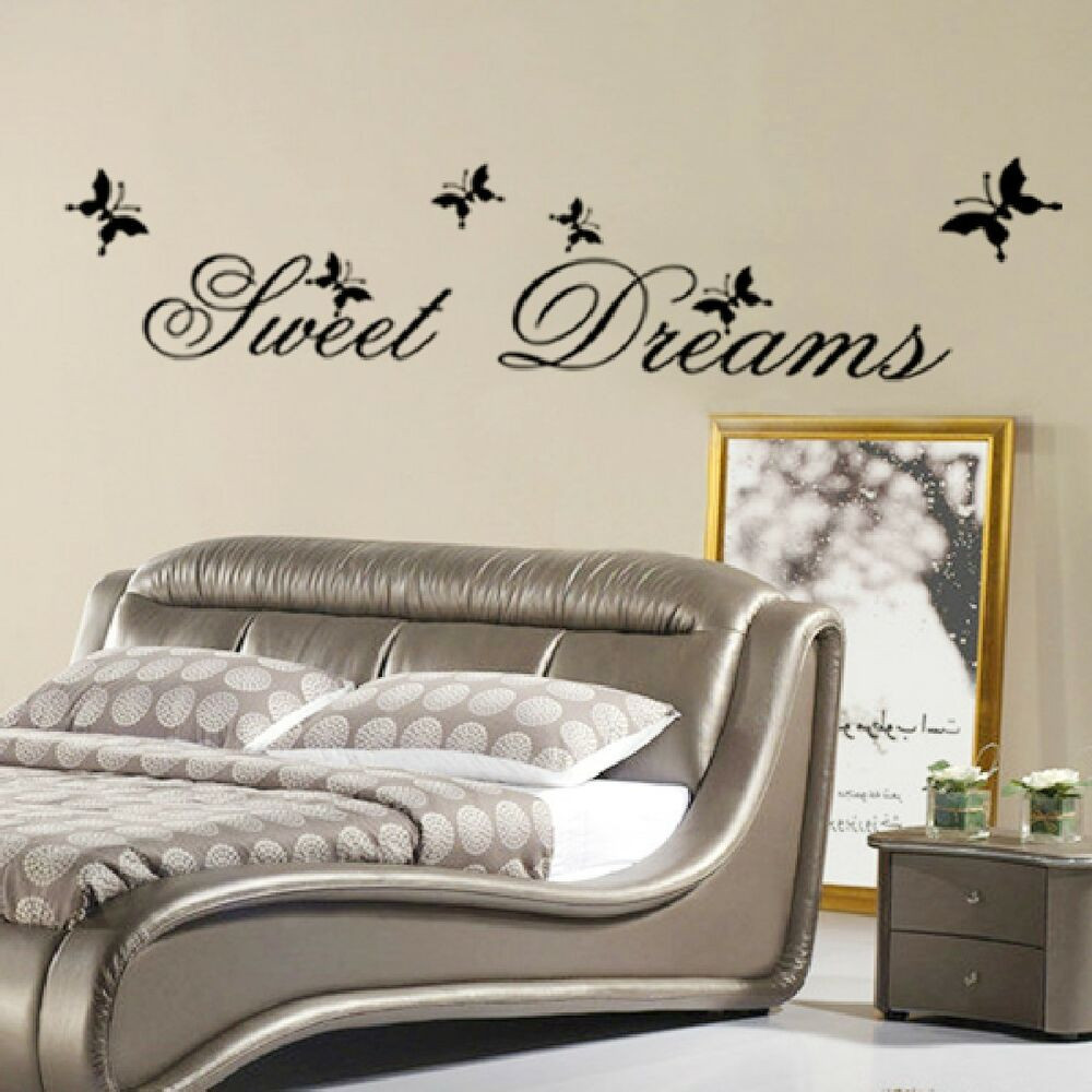 Wall Stickers For Bedroom
 WALL ART BEDROOM VINYL DECOR STICKER HOME DECAL Mural