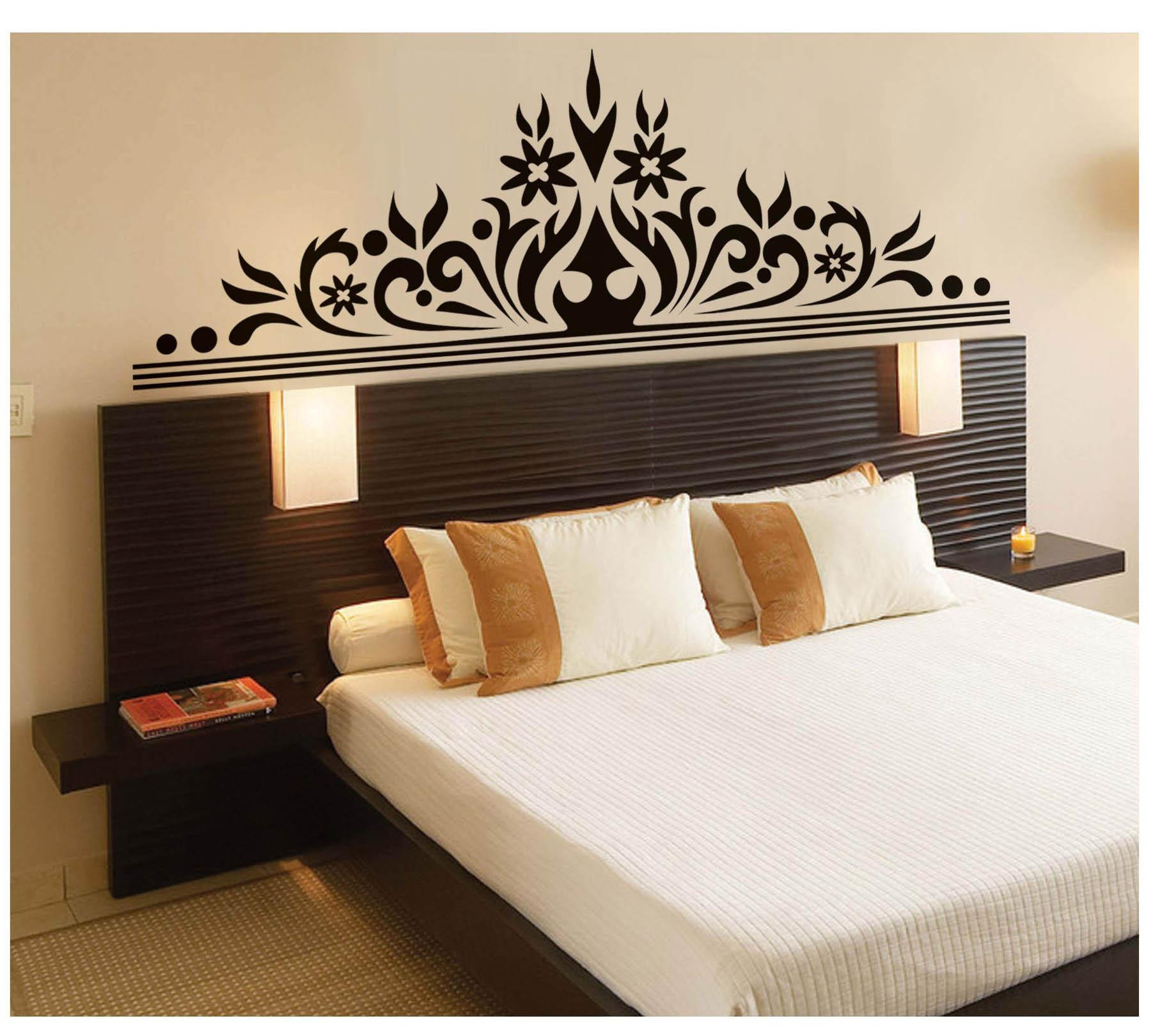 Wall Stickers for Bedroom New Bedroom Wall Art Decal Sticker Headboard Wall Decoration