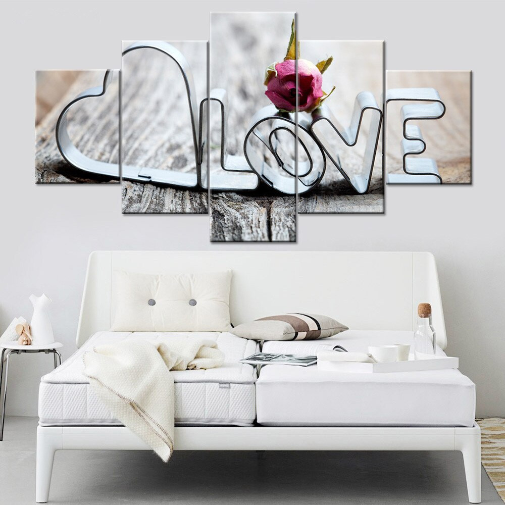Wall Words For Living Room
 Aliexpress Buy Canvas HD Prints Living Room